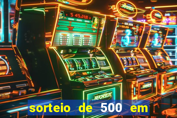 sorteio de 500 em cash toda segunda feira novibet como funciona